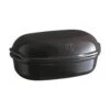 Emile Henry Artisan Bread Baker 34x21.5cm Charcoal