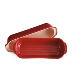 Emile Henry Large Bread Loaf Baker 39.5x16cm Burgundy -KitchenMaster Emile Henry Large Bread Loaf Baker 39 5x16cm Burgundy 5 2000px
