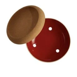 Emile Henry Storage Bowl Large Burgundy -KitchenMaster Emile Henry Large Storage Bowl 35 8x15 7cm Burgundy 3 2000px