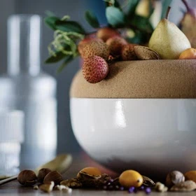 Emile Henry Storage Bowl Large Chalk White 2 Emile Henry Storage Bowl Large Chalk White - Image 2