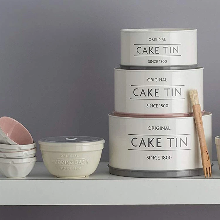 Mason Cash Innovative Kitchen Cake Tins Set Of 3 2 Mason Cash Innovative Kitchen Cake Tins Set Of 3 - Image 2