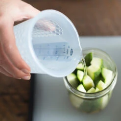 OXO Good Grips Squeeze & Pour Silicone Measure -KitchenMaster Oxo Good Grips Squeeze Pour Silicone Measure 1 Cup 3 750px