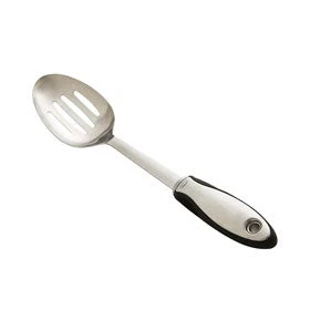 OXO Good Grips Stainless Steel Slotted Spoon 38cm 2 OXO Good Grips Stainless Steel Slotted Spoon 38cm - Image 2