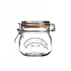 Kilner Round Clip Top Jar Clear Glass 22 Kilner Round Clip Top Jar Clear Glass -KitchenMaster SH 01637