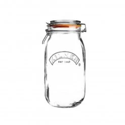 Kilner Round Clip Top Jar Clear Glass 29 Kilner Round Clip Top Jar Clear Glass -KitchenMaster SH 01640