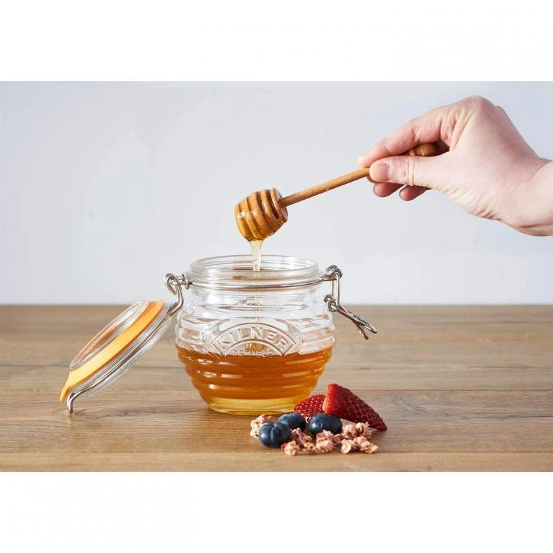 Kilner Honey Pot And Spoon - 400ml 4 Kilner Honey Pot And Spoon - 400ml - Image 4