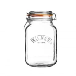 Kilner Square Clip Top Jar Glass -KitchenMaster SH 01654