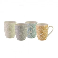 Coupe Mug Set Of 4 Lace