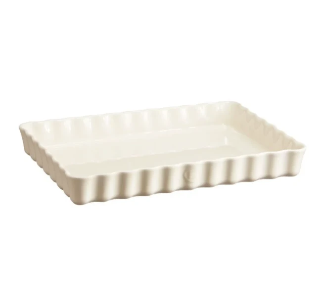 Emile Henry Deep Rectangular Tart Dish 1 Emile Henry Deep Rectangular Tart Dish