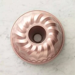 Rose Gold Bundt Pan 6 Rose Gold Bundt Pan -KitchenMaster Wiltshire Rose Gold Bundt Pan Tin 21cm 4 89636.1602563650