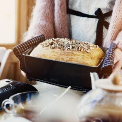 Emile Henry Bread Loaf Baker 23x13cm -KitchenMaster bread loaf baker charcoal 960833