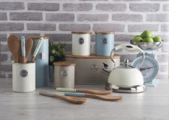 Typhoon Living Tea Canister 1L Blue -KitchenMaster d1a80ecbb6cf7ad9652579d43fc53ac0