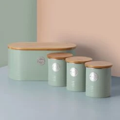 Typhoon Living Tea Canister 1L Sage -KitchenMaster e1b1a7dd75a98c33f96b2d1570578512