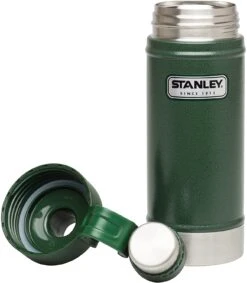 Stanley Classic Vacuum Water Bottle Easy Clean Green - 0.53L -KitchenMaster e76bfff92dd5d655b31734c7c50f540b 62b1dd7a c3ec 4884 adaf 02c1df3643af