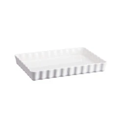 Emile Henry Deep Rectangular Tart Dish 10 Emile Henry Deep Rectangular Tart Dish -KitchenMaster eh116038 rect deep flan dish flour hero op lr.1624023954
