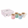 Macaron Collection 4 Piece Petit Cup Set