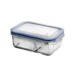 Rectangular Duo Tempered Glass Container