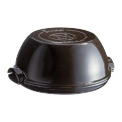 Emile Henry Round Bread Baker 32.5x29.5cm -KitchenMaster round bread baker black 658023
